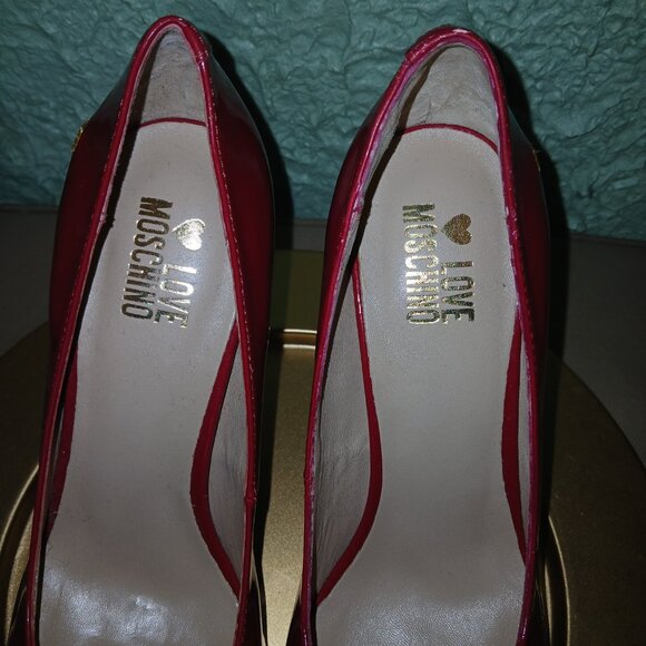 Love Moschino red heels - Picture 7 of 12